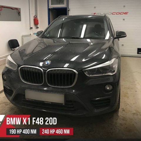 Чип тюнинг BMW X1 F48 20D 190hp